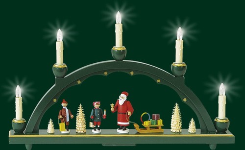 Schwibbogen weihnachtsmann - schwibbogen,