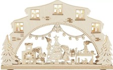 Schwibbogen Wichtelwerkstatt