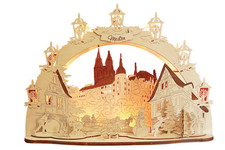 3D LED Schwibbogen Meißen