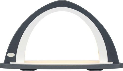 Leerbogen led grau - led, grau/weiß
