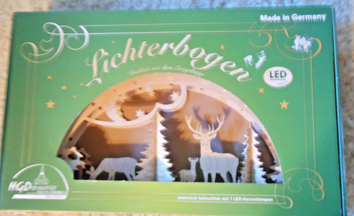 Schwibbogen lichterbogen holz - schwibbogen,