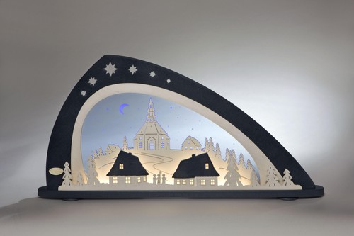 Motivleuchte seiffener kirche - motivleuchte,