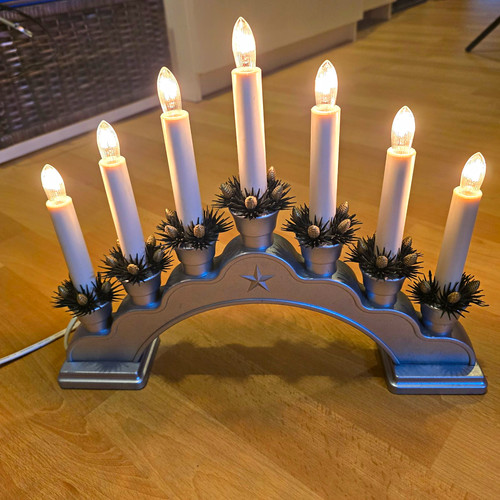 Vintage schwibbogen kerzen - schwibbogen,