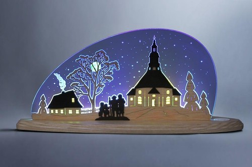 Motivleuchte seiffener kirche - motivleuchte,