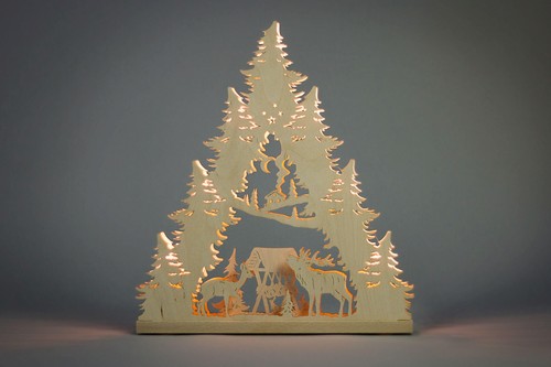 Lichterspitze hirschfamilie - lichterspitze,
