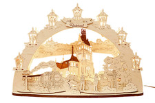 3D LED Schwibbogen Dresden