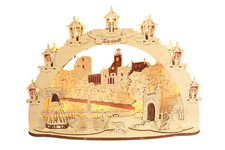 3D LED Schwibbogen Dresden