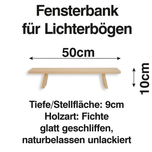Schwibbogen bank cm - bank, 50