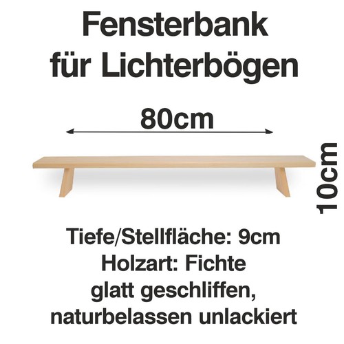 Schwibbogen bank cm - 80,