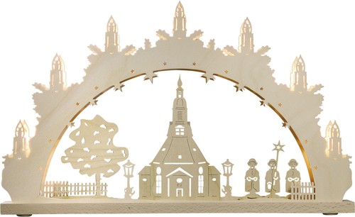 Schwibbogen seiffener kirche - schwibbogen,