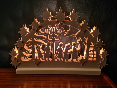 Schwibbogen lichterbogen - schwibbogen, /
