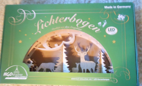Schwibbogen lichterbogen holz - schwibbogen,